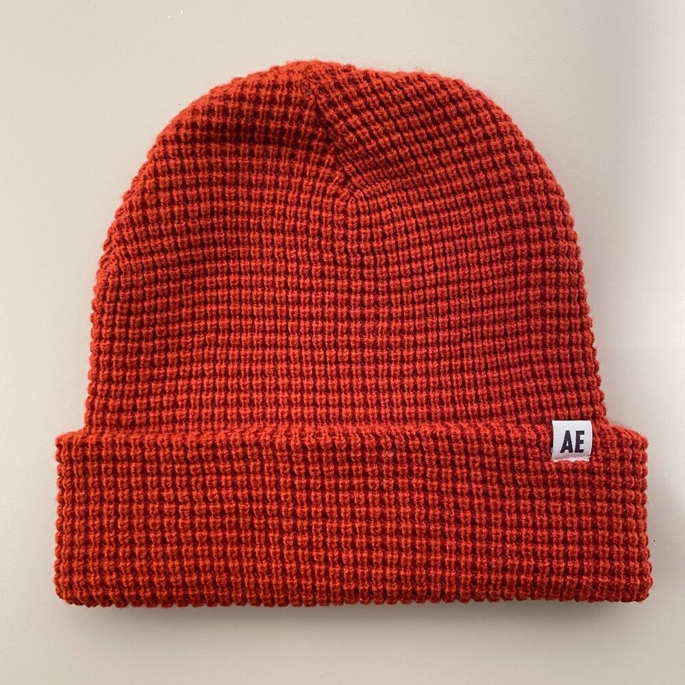 American Eagle Men's Waffle Knit Beanie Hat